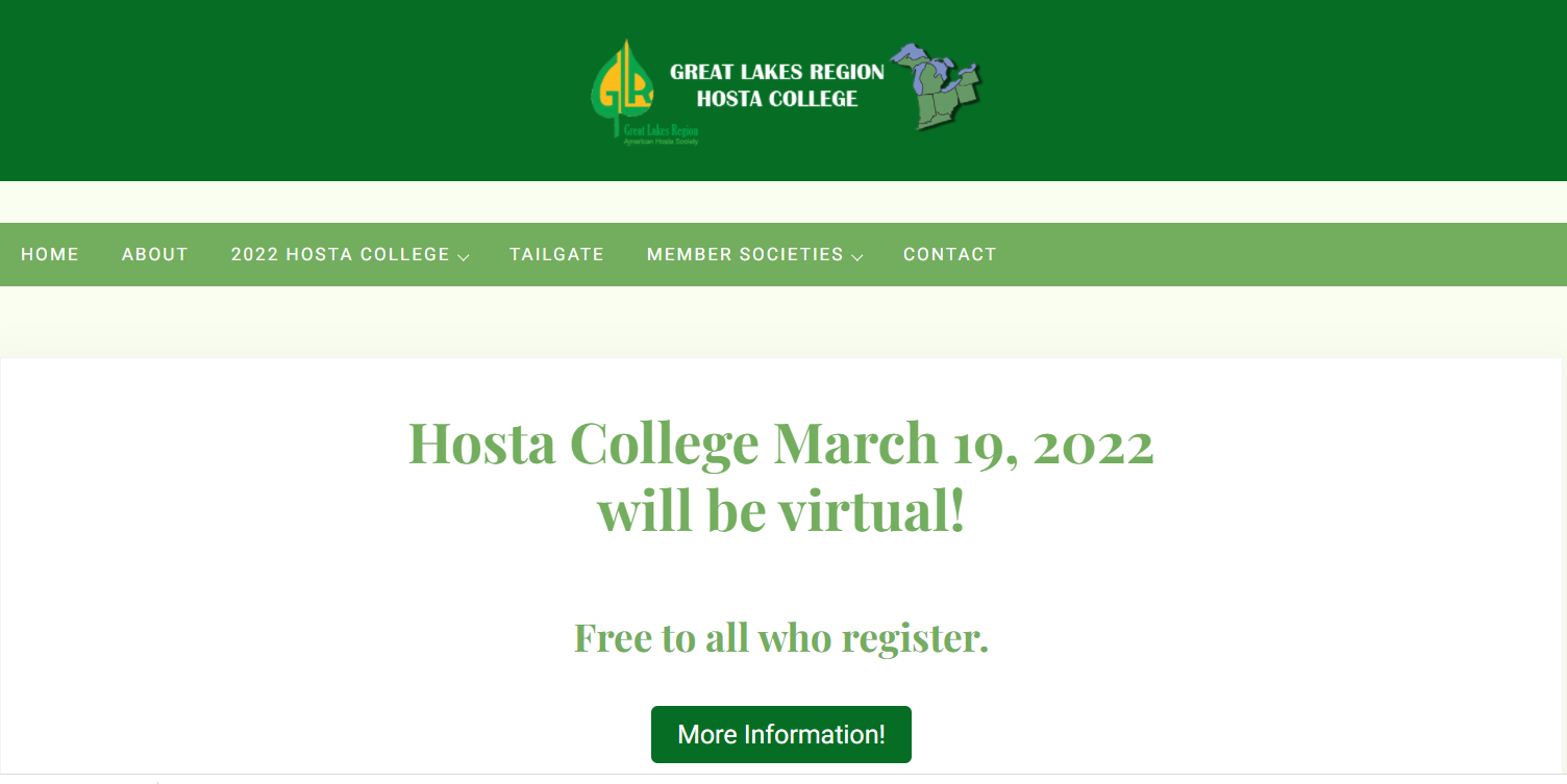 Hosta College Home Page
